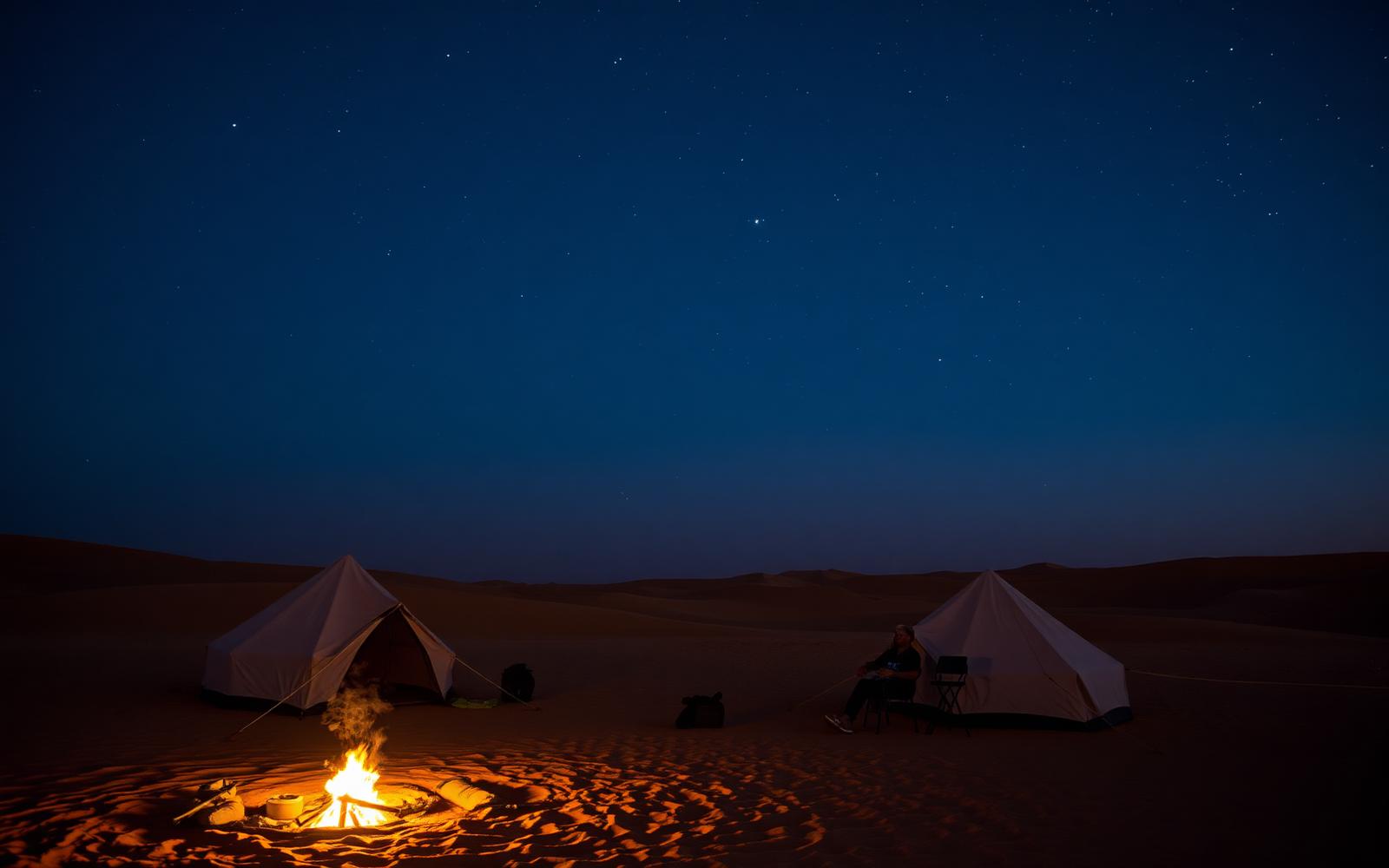Bivouac sous les étoiles