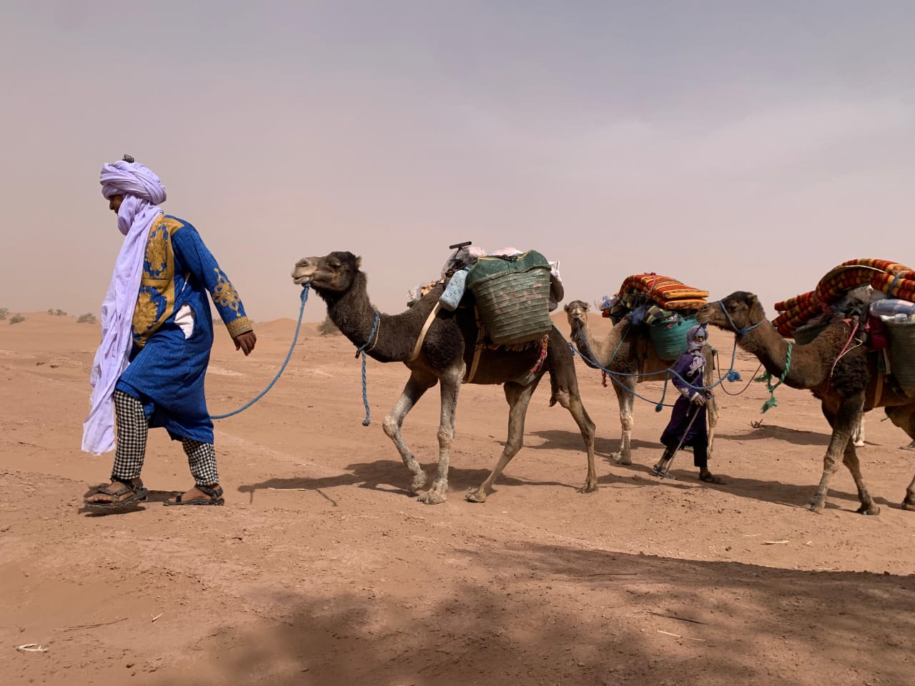 Traversée d'Erg Aït Ounir